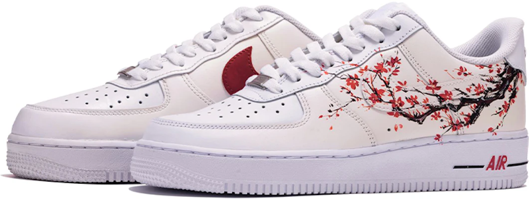 Zapatillas Nike Air Force 1 Low 'Pintadas a Mano Rojo Amarillo' CW2288-111(Team11-男款腊梅红黄) Lookbook Zapatillas Nike Air Force 1 Low 'Pintadas a Mano Rojo Amarillo' CW2288-111(Team11-男款腊梅红黄)