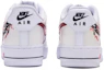 Shop Zapatillas Nike Air Force 1 Low 'Pintadas a Mano Rojo Amarillo' CW2288-111(Team11-男款腊梅红黄)