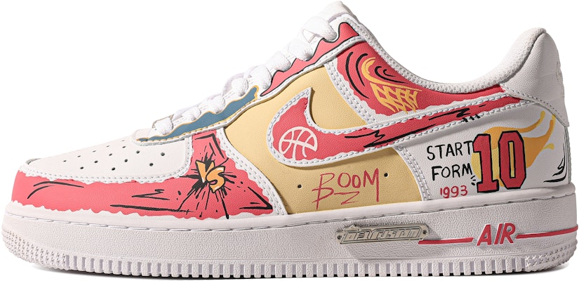 Zapatillas Nike Air Force 1 Low 'Graffiti Rojo Amarillo Blanco' CW2288-111(TeamM-男款热血高校S-BOX) Buy Zapatillas Nike Air Force 1 Low 'Graffiti Rojo Amarillo Blanco' CW2288-111(TeamM-男款热血高校S-BOX)
