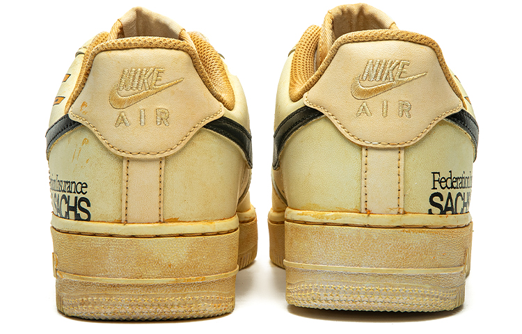 Shop Zapatillas Nike Air Force 1 Low 'Retro-Futuro Rayas Café' CW2288-111(TeamB-男款条纹咖啡G-BOX)