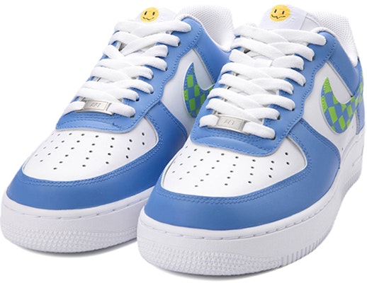 Nike Air Force 1 Retro Alien Azul/Verde/Blanco CW2288-111(Team18-AF低帮男款蓝绿棋盘格) Lookbook Nike Air Force 1 Retro Alien Azul/Verde/Blanco CW2288-111(Team18-AF低帮男款蓝绿棋盘格)