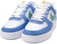 Lookbook Nike Air Force 1 Retro Alien Azul/Verde/Blanco CW2288-111(Team18-AF低帮男款蓝绿棋盘格)