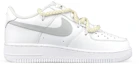 Order 【定製球鞋】Nike Air Force 1 Low LE 空軍一號 復古 自由熊 解構 潑墨 低筒 板鞋 GS 白黃
