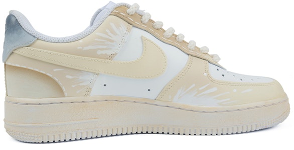 カスタム エアフォース1 'レトロ バーニッシュド グラデーション' CW2288-111(TeamR-男款宣纸米黄) Order カスタム エアフォース1 'レトロ バーニッシュド グラデーション' CW2288-111(TeamR-男款宣纸米黄)