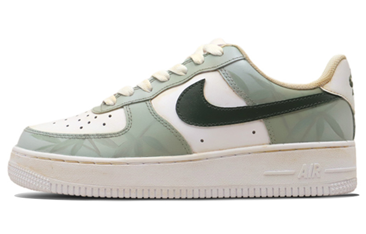 Buy [Sepatu Custom] Nike Air Force 1 Low 'Retro Gaya Cina Bambu' CW2288-111(TeamS-男款做旧敦煌)