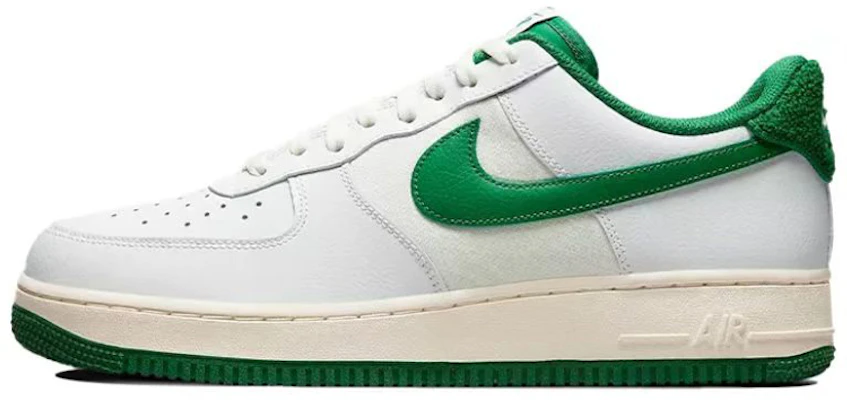 【訂製球鞋】Nike Air Force 1 Low 空軍一號 卡斯製造 復古國風 翔雲紋理 低筒 板鞋 男款 白綠 Cheap 【訂製球鞋】Nike Air Force 1 Low 空軍一號 卡斯製造 復古國風 翔雲紋理 低筒 板鞋 男款 白綠