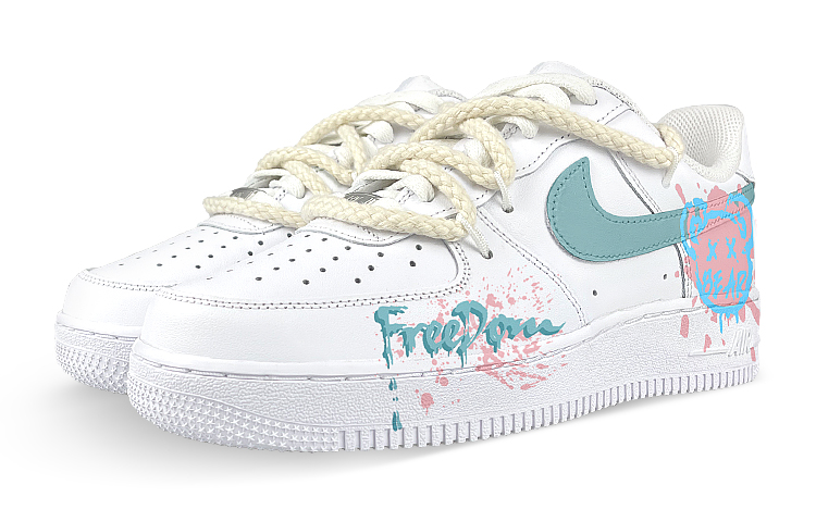 Lookbook Nike Air Force 1 Retro Desconstruidas Rosa/Verde DH2920-111(Team47-女绿熊解)