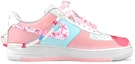 Order 【定制球鞋】 Nike Air Force 1 Low 空軍一號 復古少女 珍珠奶油粉 馬卡龍 彩虹獨角獸 粉色小雛菊 低幫 板鞋 男款 粉紅