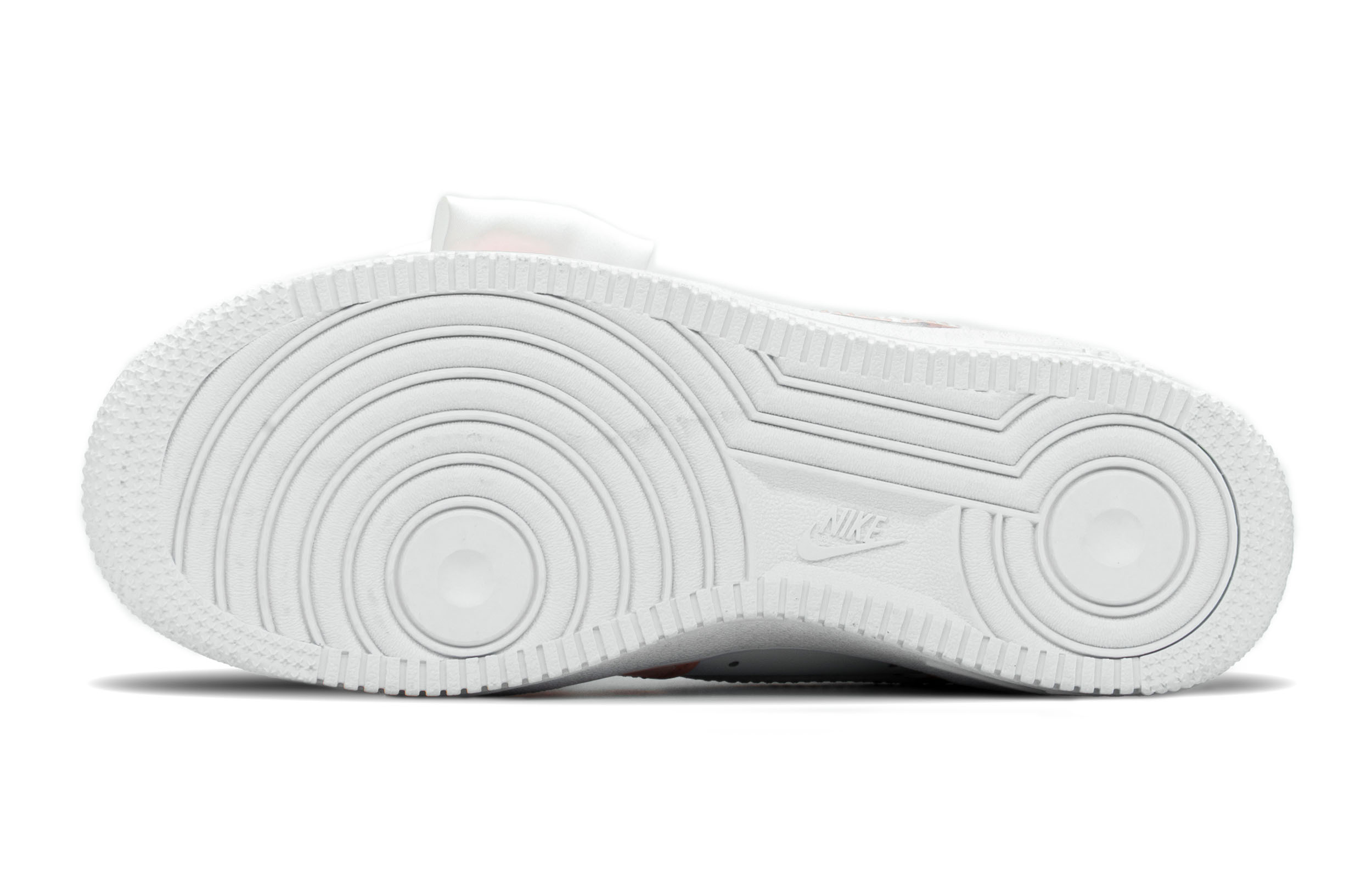 Details for 나이키 에어포스 1 로우 '레트로 핑크 화이트 리본' (커스텀) DH2920-111(TeamA-AF复古蝴蝶结S-BOX)