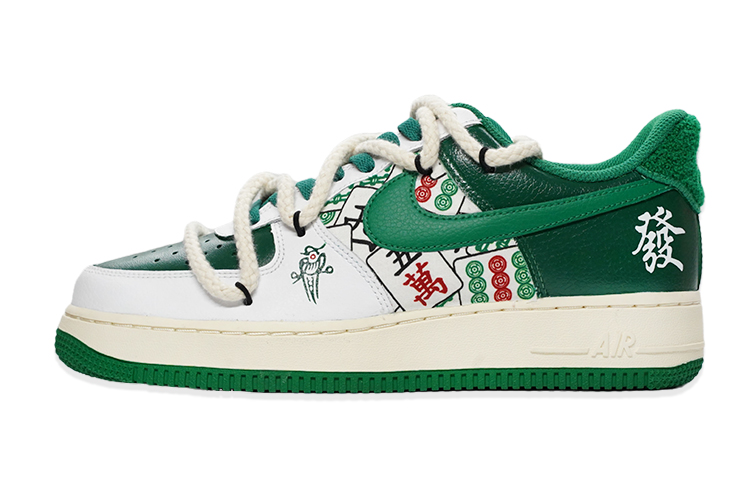 Buy Zapatillas Nike Air Force 1 Low 'Retro Mahjong Blanco-Verde' DO5220-131(TeamF-男款复古麻将)