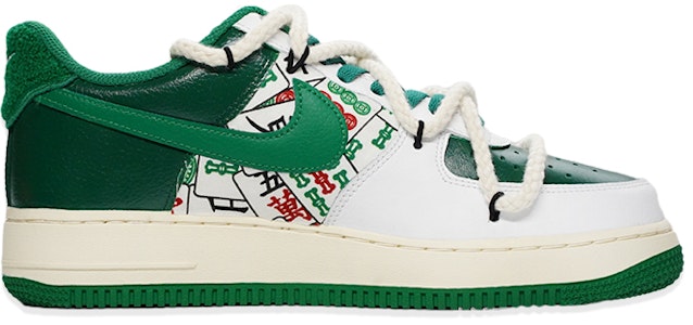 Zapatillas Nike Air Force 1 Low 'Retro Mahjong Blanco-Verde' DO5220-131(TeamF-男款复古麻将) Order Zapatillas Nike Air Force 1 Low 'Retro Mahjong Blanco-Verde' DO5220-131(TeamF-男款复古麻将)