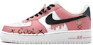 Buy 【定制球鞋】Nike Air Force 1 Low LE 空軍一號 復古骷髏朋克 低幫 運動鞋 GS 粉白色