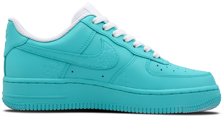 나이키 에어포스 1 로우 '로코코 터키즈 엠보' (커스텀) CW2288-111(Teamone-AF1男款绿松石) Order 나이키 에어포스 1 로우 '로코코 터키즈 엠보' (커스텀) CW2288-111(Teamone-AF1男款绿松石)