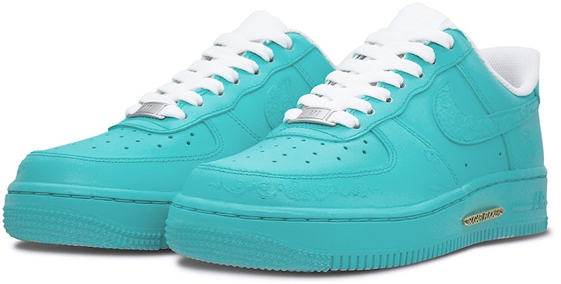 나이키 에어포스 1 로우 '로코코 터키즈 엠보' (커스텀) CW2288-111(Teamone-AF1男款绿松石) Lookbook 나이키 에어포스 1 로우 '로코코 터키즈 엠보' (커스텀) CW2288-111(Teamone-AF1男款绿松石)