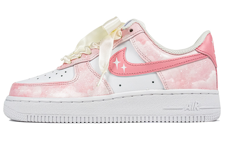 Buy [Kasut Custom] Nike Air Force 1 Low 'Romantic Galaxy Pink' CW2288-111(Team陆-粉色星空银河极星)