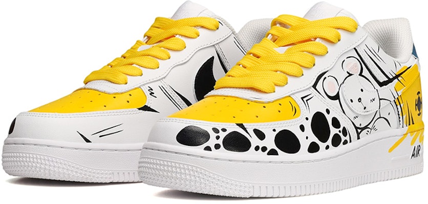 【カスタムシューズ】ナイキ エアフォース1 ロー 'ロロノアの仲間' 黄青黒 CW2288-111(TeamE-男款白熊黄蓝黑) Lookbook 【カスタムシューズ】ナイキ エアフォース1 ロー 'ロロノアの仲間' 黄青黒 CW2288-111(TeamE-男款白熊黄蓝黑)