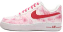 Buy 【訂製球鞋】Nike Air Force 1 Low 玫瑰繪染 復古 保暖耐磨 低筒 板鞋 GS 玫瑰紅