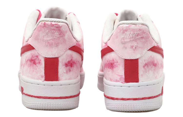 Shop [カスタムシューズ] ナイキ エア フォース 1 ロー 'ローズグラデーション' DD8959-100(Team拾玖-玫瑰渲染女)