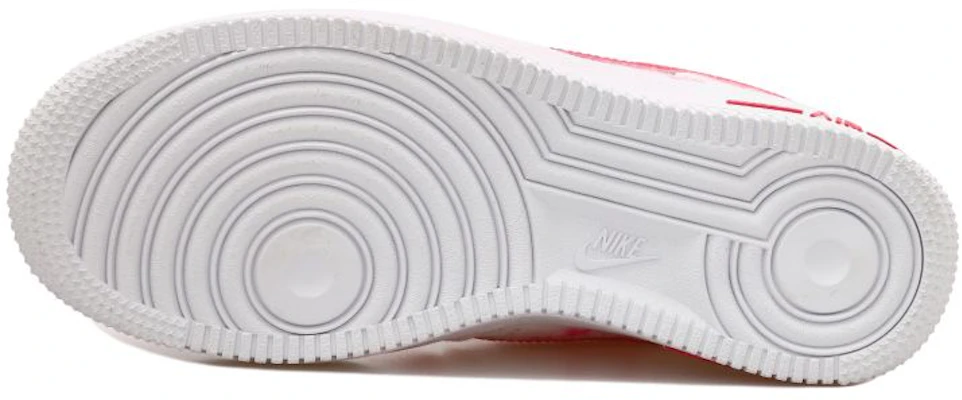 【訂製球鞋】Nike Air Force 1 Low 玫瑰繪染 復古 保暖耐磨 低筒 板鞋 GS 玫瑰紅 Purchase 【訂製球鞋】Nike Air Force 1 Low 玫瑰繪染 復古 保暖耐磨 低筒 板鞋 GS 玫瑰紅