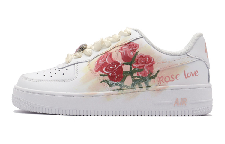 Buy [Kasual Kasut] Nike Air Force 1 Rendah 'Cinta Mawar' DH2920-111(TeamS-七夕玫瑰花S-BOX)