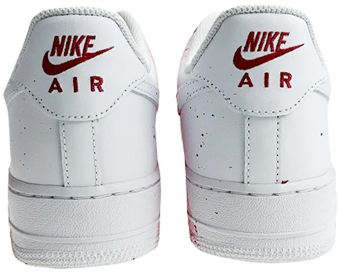 【定制球鞋】Nike Air Force 1 Low 是在玩鞋 礼盒 灯带 倒V泼墨 玫瑰 低帮 板鞋 GS 白红 Purchase 【定制球鞋】Nike Air Force 1 Low 是在玩鞋 礼盒 灯带 倒V泼墨 玫瑰 低帮 板鞋 GS 白红