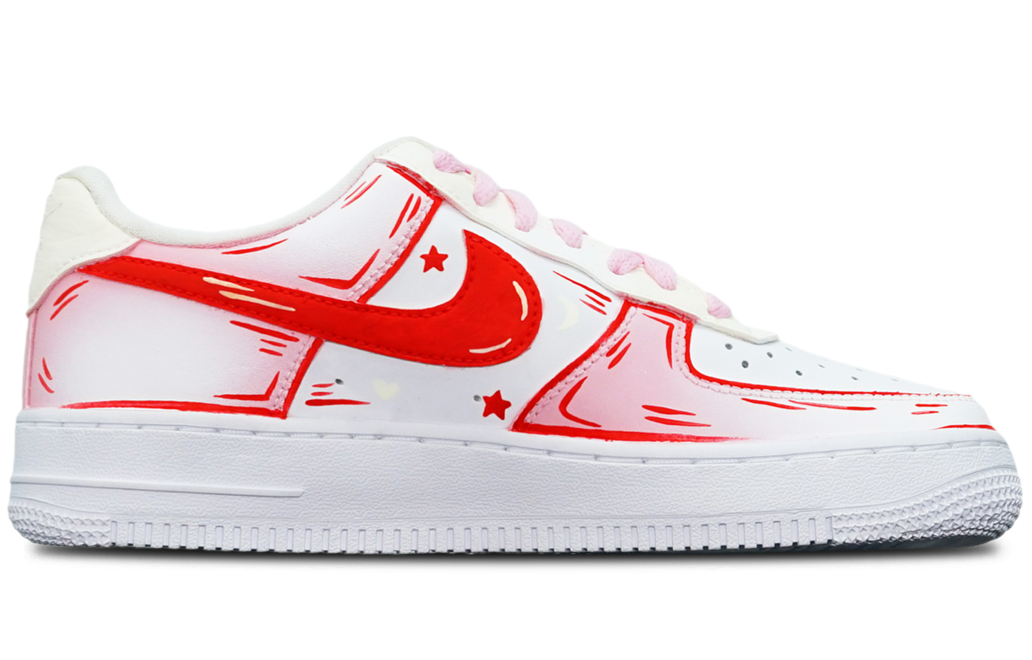 Order [Custom Shoes] Nike Air Force 1 Low 'Sailor Moon Pink Heart Wings' CW2288-111-469029