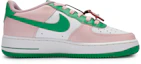Order 【訂製球鞋】Nike Air Force 1 Low 牛角尖 櫻花兔 清新潔淨 簡約百搭 防滑 低筒 板鞋 GS 粉綠白