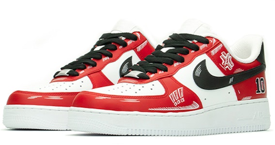 슬램덩크 채치수 커스텀 나이키 에어포스 1 로우 시카고 CW2288-111(TeamA-AF1男款樱木花道) Lookbook 슬램덩크 채치수 커스텀 나이키 에어포스 1 로우 시카고 CW2288-111(TeamA-AF1男款樱木花道)