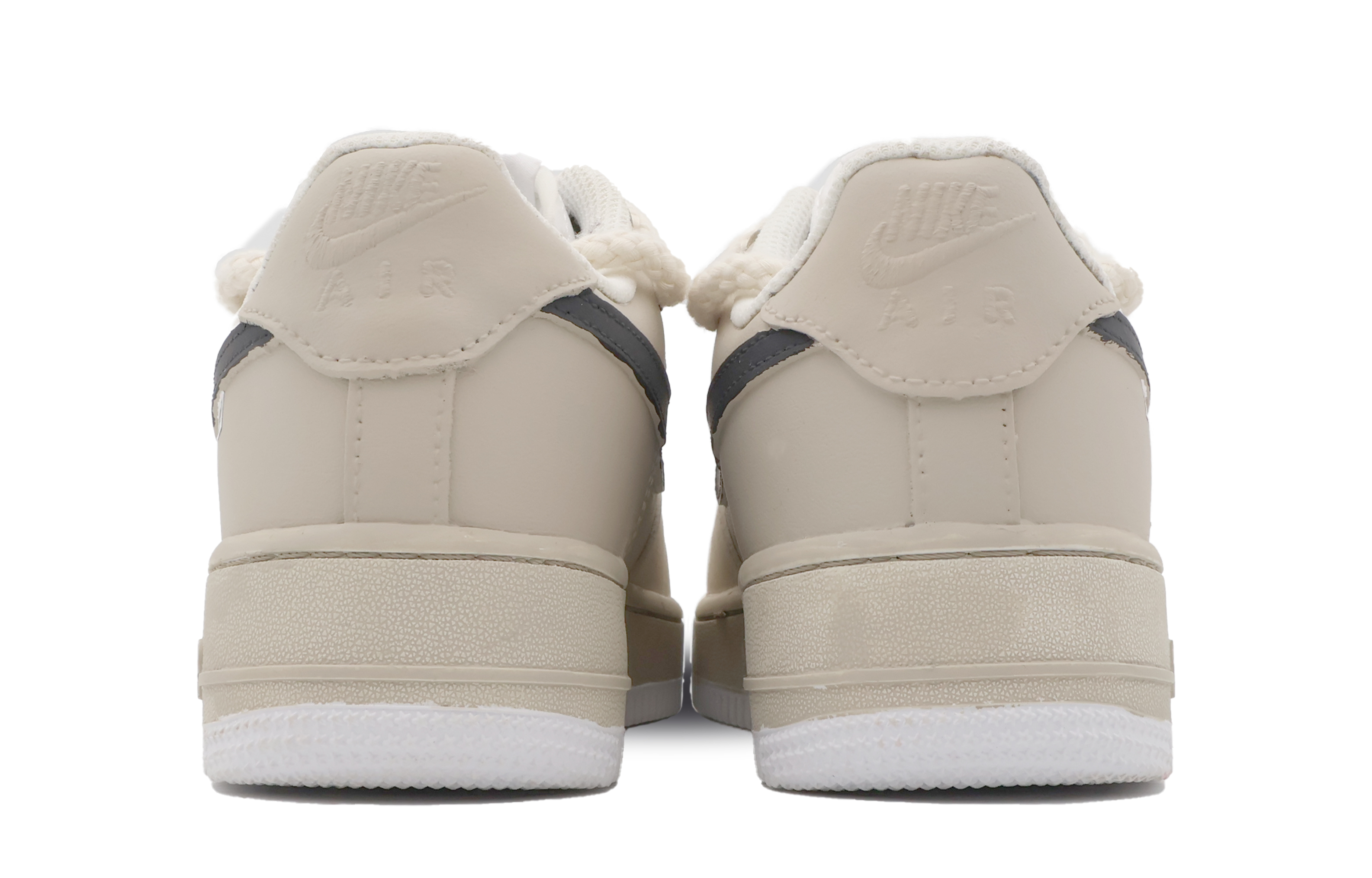 Shop 나이키 에어포스 1 로우 '샌드 디스트레스드' (커스텀) CW2288-111(Team53-男款烧焦乌金)