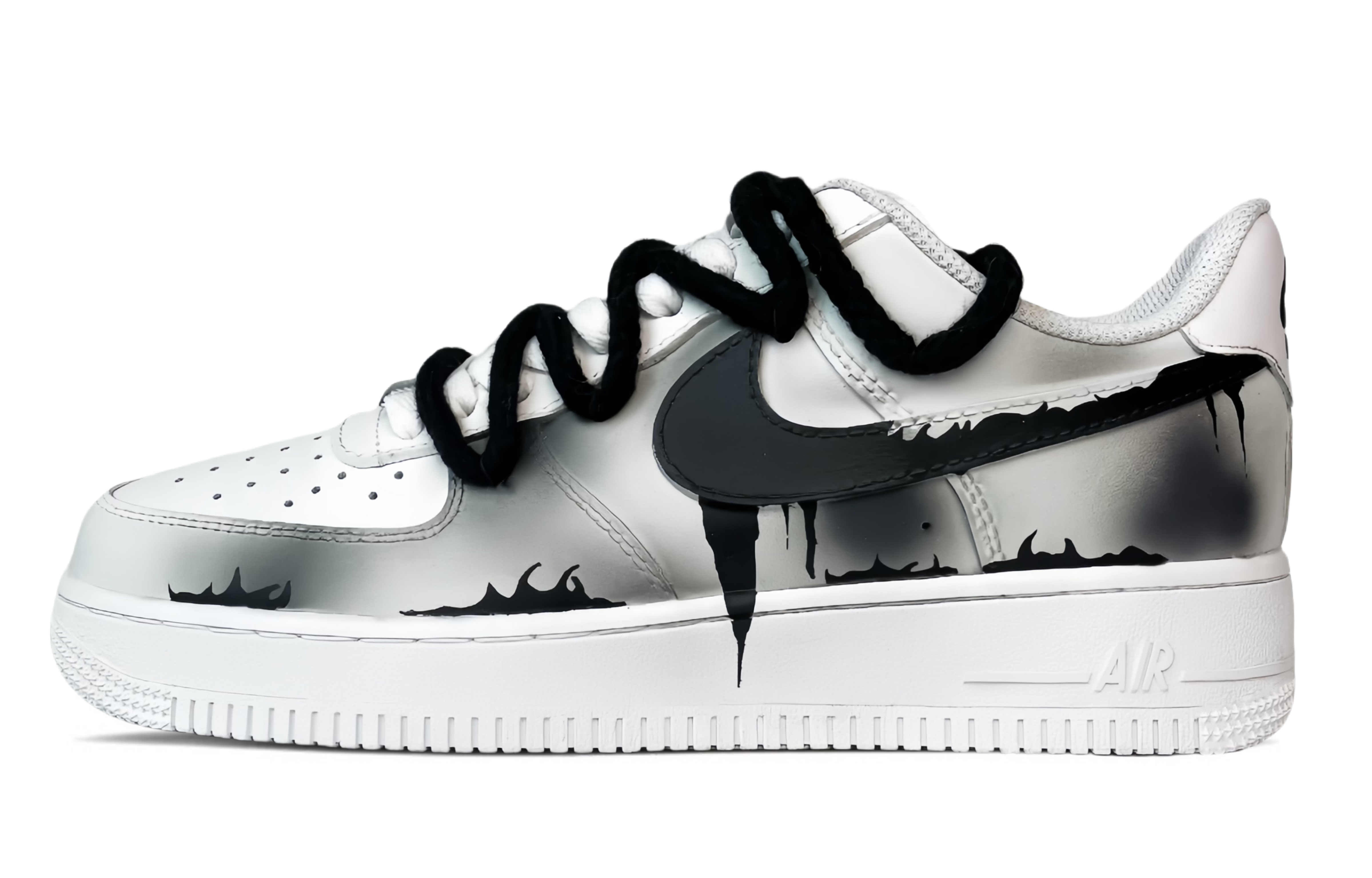 Buy [Custom Shoes] Nike Air Force 1 Low 'Sandstorm Ghost Rider' - Novelship