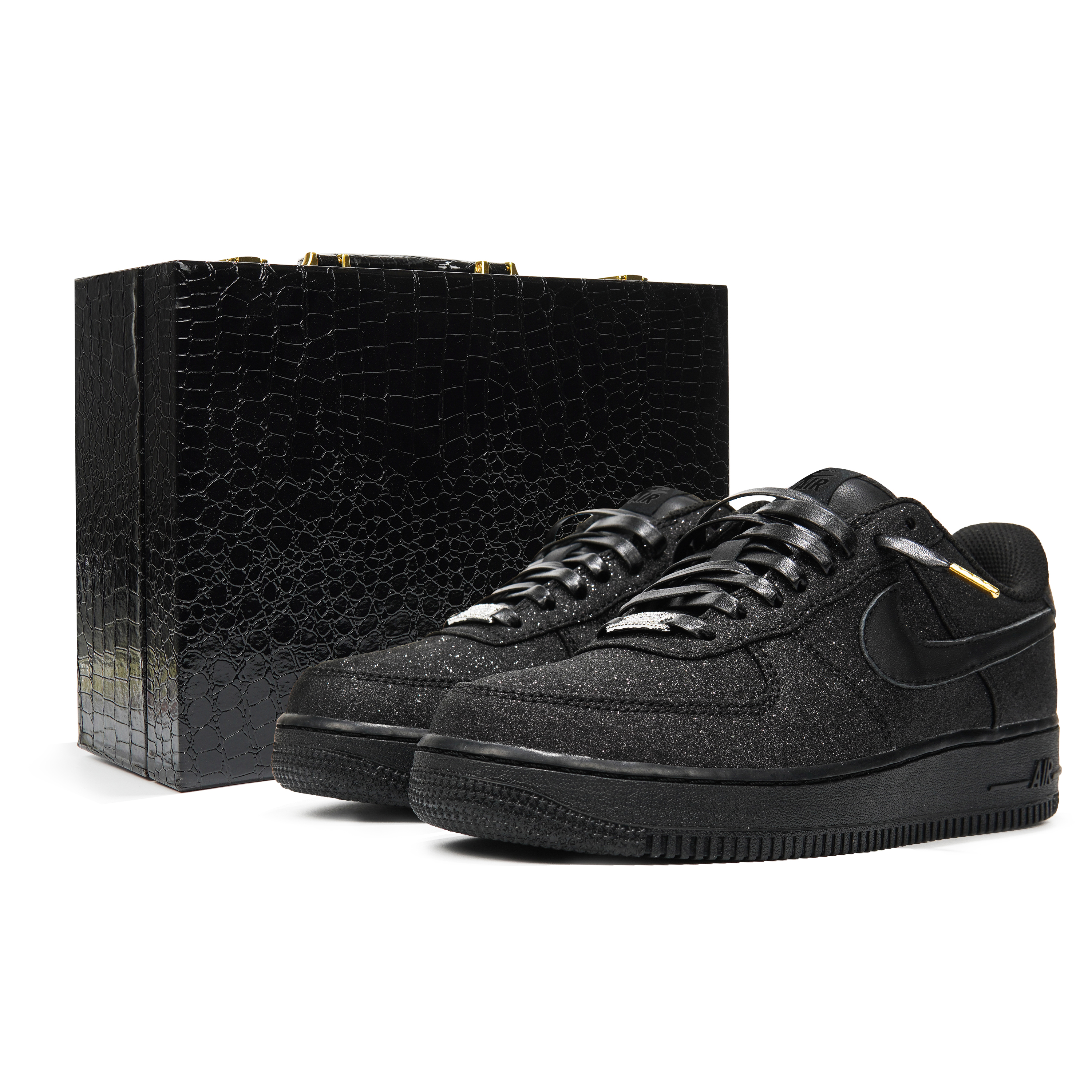 Buy [定制鞋款] 耐克 空军1 低帮 'Sankuanz 深蓝星光宝石' DD8959-001-444118