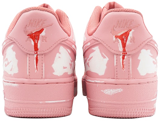 【定制球鞋】Nike Air Force 1 Low ABLOODING 浸染做舊 刮刮樂 粉色藝術館 骨紋 鏈條 休閒 防滑耐磨 低筒 板鞋 男款 粉色 Purchase 【定制球鞋】Nike Air Force 1 Low ABLOODING 浸染做舊 刮刮樂 粉色藝術館 骨紋 鏈條 休閒 防滑耐磨 低筒 板鞋 男款 粉色