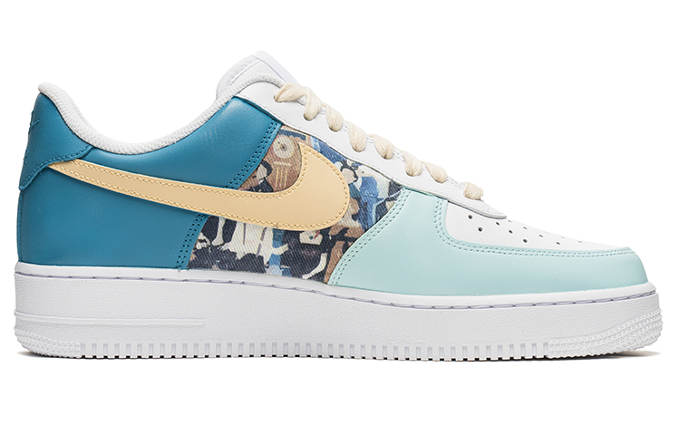 Order カスタム Nike Air Force 1 Low "セーヌ河畔白青" CW2288-111(TeamB-男款塞纳河畔)