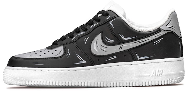 【定制球鞋】 Nike Air Force 1 Low 空軍一號 野鶴製造 二次元 低幫 板鞋 男款 影子灰 Buy 【定制球鞋】 Nike Air Force 1 Low 空軍一號 野鶴製造 二次元 低幫 板鞋 男款 影子灰