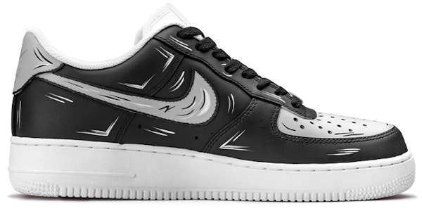 【定制球鞋】 Nike Air Force 1 Low 空軍一號 野鶴製造 二次元 低幫 板鞋 男款 影子灰 Order 【定制球鞋】 Nike Air Force 1 Low 空軍一號 野鶴製造 二次元 低幫 板鞋 男款 影子灰