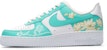 나이키 에어포스 1 로우 '상하이 목련' (커스텀) CW2288-111(TeamA-AF1男款白玉兰蓝绿)
