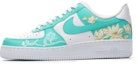 Buy 나이키 에어포스 1 로우 '상하이 목련' (커스텀) CW2288-111(TeamA-AF1男款白玉兰蓝绿)