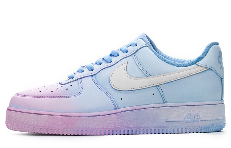 Buy [Sneakers Custom] Nike Air Force 1 Low 'Shanghai Neon Gradien Cotton Candy' CW2288-111（TeamA-AF1男款霓虹灯渐变）
