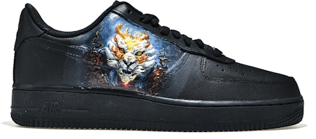 Zapatillas Nike Air Force 1 Low 'Shanhai Qiongqi Pintadas a Mano 3D' CW2288-001(Team23-男女款-山海穷奇-纯黑) Order Zapatillas Nike Air Force 1 Low 'Shanhai Qiongqi Pintadas a Mano 3D' CW2288-001(Team23-男女款-山海穷奇-纯黑)