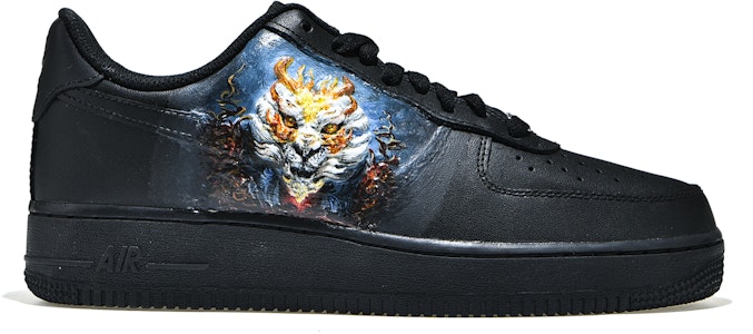 Zapatillas Nike Air Force 1 Low 'Shanhai Qiongqi Pintadas a Mano 3D' CW2288-001(Team23-男女款-山海穷奇-纯黑) Order Zapatillas Nike Air Force 1 Low 'Shanhai Qiongqi Pintadas a Mano 3D' CW2288-001(Team23-男女款-山海穷奇-纯黑)