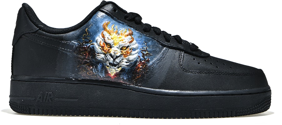Zapatillas Nike Air Force 1 Low 'Shanhai Qiongqi Pintadas a Mano 3D' CW2288-001(Team23-男女款-山海穷奇-纯黑) Order Zapatillas Nike Air Force 1 Low 'Shanhai Qiongqi Pintadas a Mano 3D' CW2288-001(Team23-男女款-山海穷奇-纯黑)