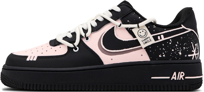 【客製球鞋】Nike Air Force 1 Low 07 沉靜曙光 Retro 潮流 簡約 百搭 低筒 板鞋 男款 黑粉 Buy 【客製球鞋】Nike Air Force 1 Low 07 沉靜曙光 Retro 潮流 簡約 百搭 低筒 板鞋 男款 黑粉