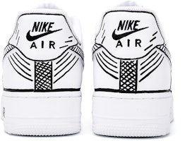 カスタム Nike Air Force 1 Low スケッチ白黒 CW2288-111(Team18-AF1男款素描排线) Shop カスタム Nike Air Force 1 Low スケッチ白黒 CW2288-111(Team18-AF1男款素描排线)