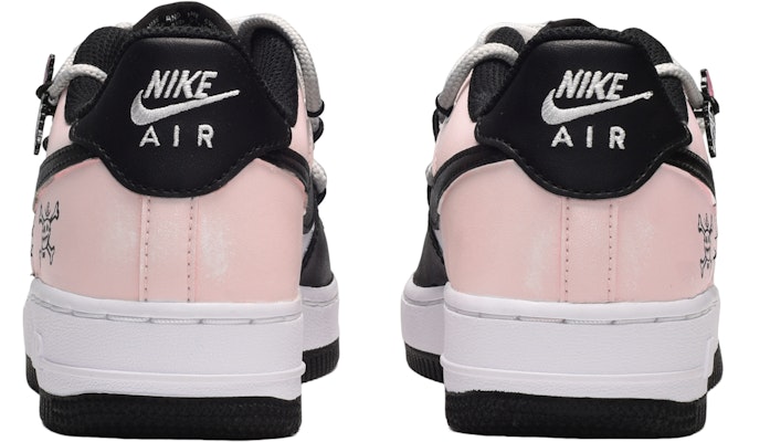 カスタムAF1 スカルローズ&グラフィティ荊棘 DV1331-100(TeamE-女款骷髅玫瑰黑白粉) Shop カスタムAF1 スカルローズ&グラフィティ荊棘 DV1331-100(TeamE-女款骷髅玫瑰黑白粉)