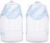 Shop 【訂製球鞋】 Nike Air Force 1 Low 空軍一號 天空系列藍天白雲 手繪擦色 低筒 板鞋 男款 藍白