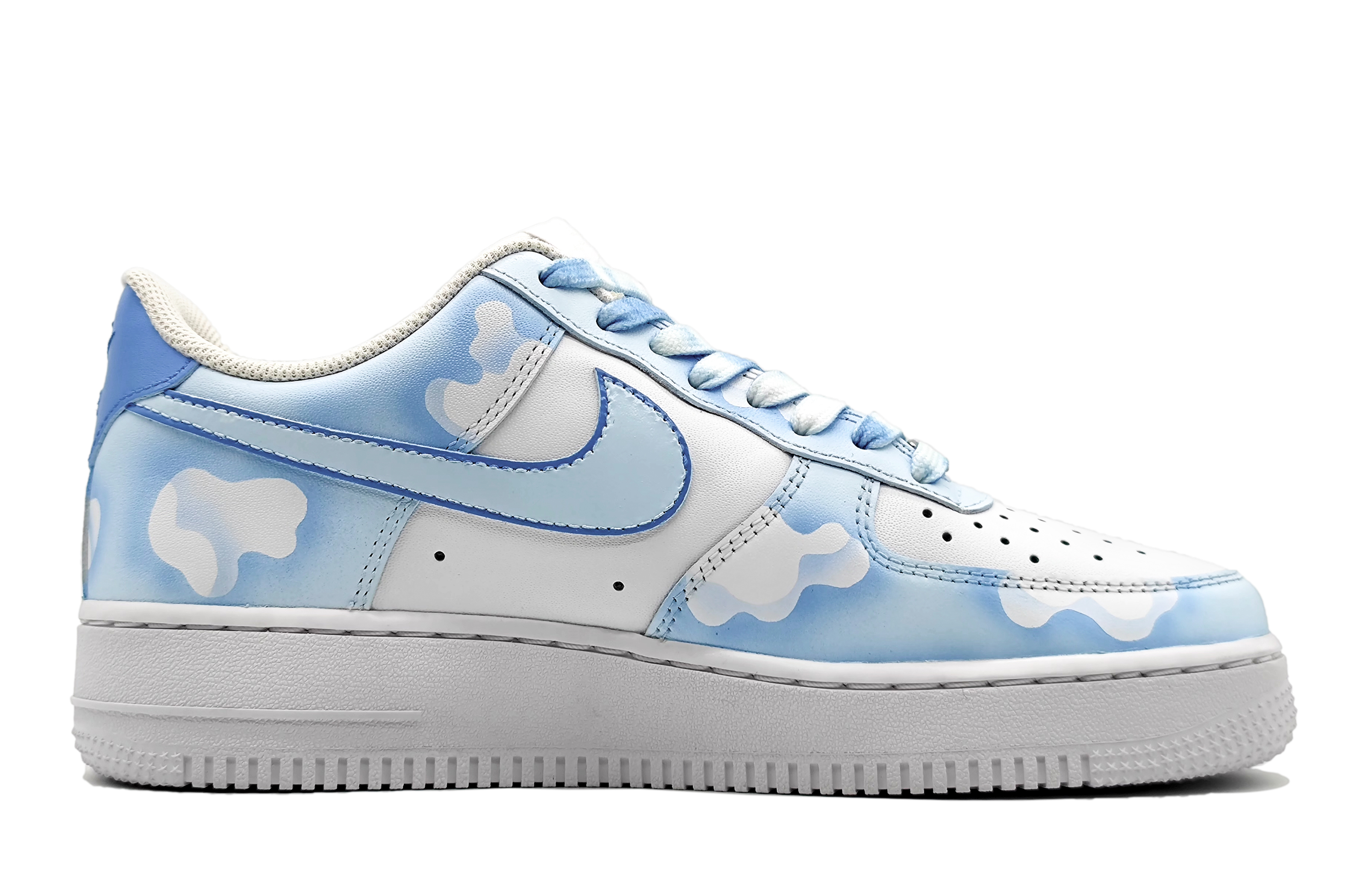 Order [Kasut Custom] Nike Air Force 1 Low 'Sky Wonderland' DH2920-111(Team16-女款蔚蓝天空)