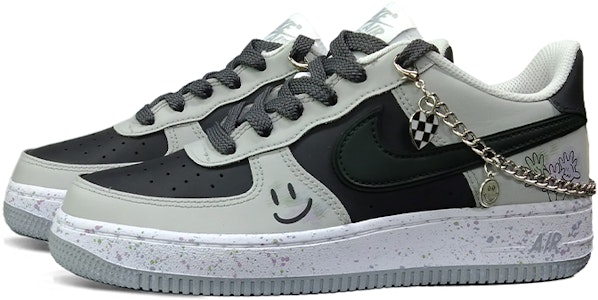 ナイキ エアフォース1 カスタム「スマイリーバルーン」 DX5805-100(TeamK-拇指笑脸) Lookbook ナイキ エアフォース1 カスタム「スマイリーバルーン」 DX5805-100(TeamK-拇指笑脸)