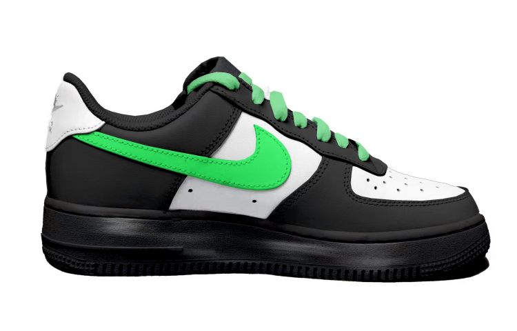 Order ナイキ エアフォース1 'スマイリーレトロ'(ネオングリーン) CW2288-111(Team拾玖-绿色三钩男S-BOX)