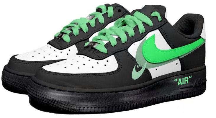 ナイキ エアフォース1 'スマイリーレトロ'(ネオングリーン) CW2288-111(Team拾玖-绿色三钩男S-BOX) Lookbook ナイキ エアフォース1 'スマイリーレトロ'(ネオングリーン) CW2288-111(Team拾玖-绿色三钩男S-BOX)