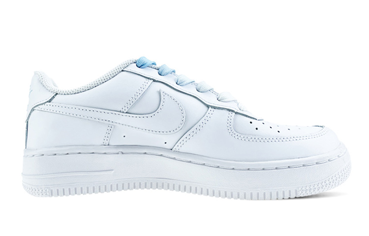 Order 나이키 에어포스 1 로우 '스노우맨 화이트-블루파인' (커스텀) DH2920-111(Team40-冬天的守望蓝白)